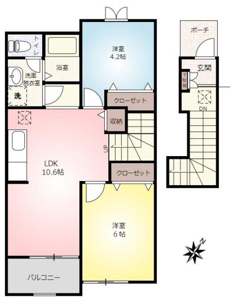 ベル・コリーヌA_間取り_0