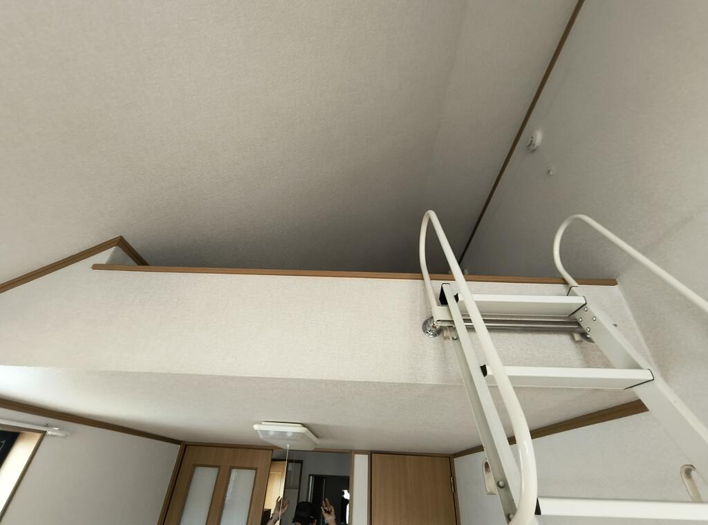 その他部屋・スペース　ロフト部分は寝床として使用できます。