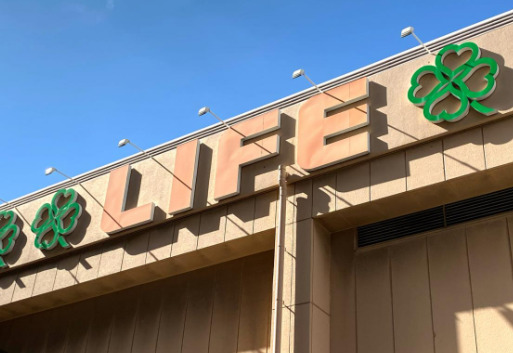 スーパー　ライフ菱江店（スーパー）まで972m