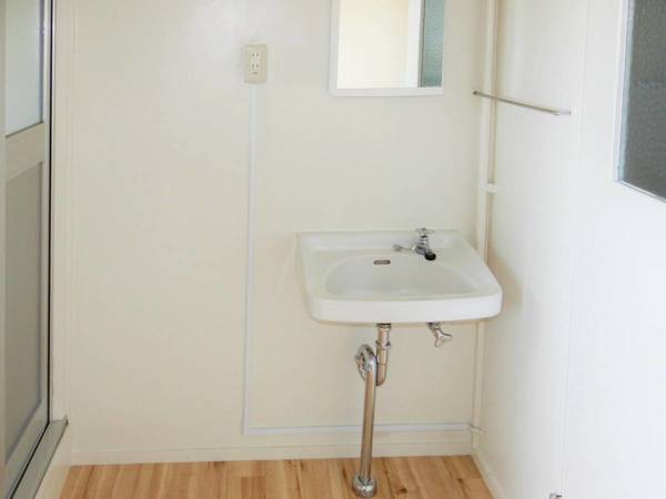洗面設備　ビレッジハウスの同一物件・同一タイプの間取りの写真です