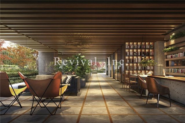 ロビー　モダンな内装でございます