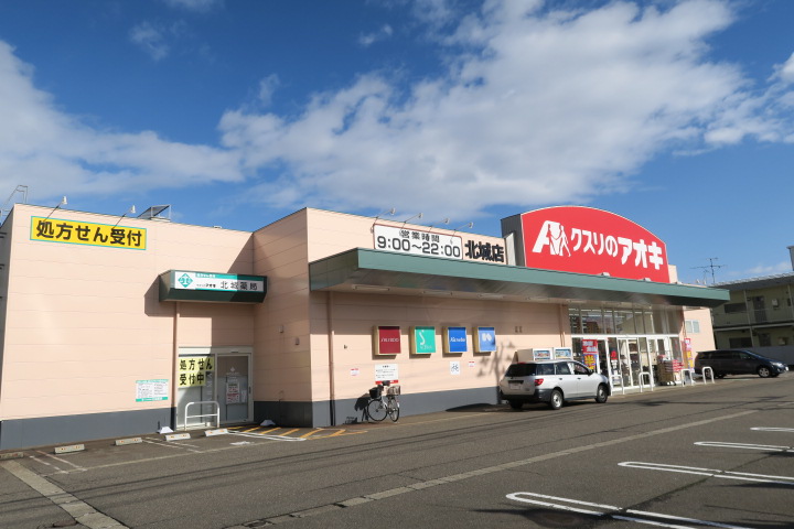 ドラックストア　クスリのアオキ 北城店（ドラッグストア）まで621m