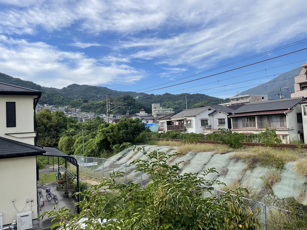 眺望　アパートからの景色