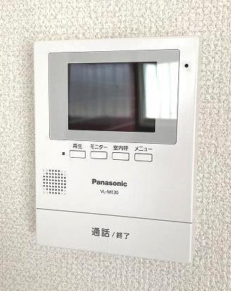 セキュリティ　モニター付きインターホン