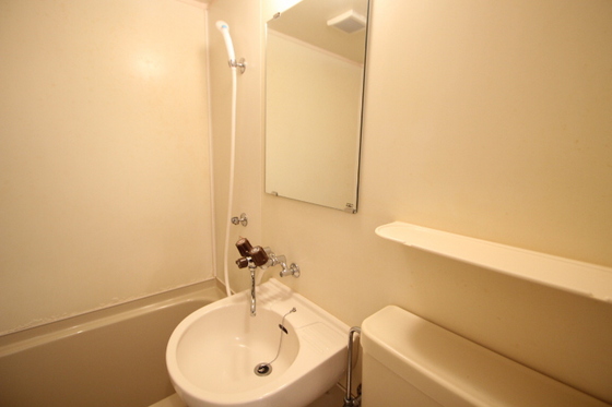 洗面設備　※別号室の写真です