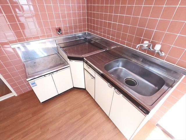 キッチン　お好きなコンロが設置できます