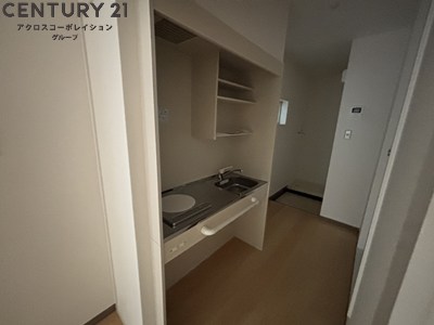 キッチン　IHコンロで火を使わず、料理初心者の方にもおすすめです！