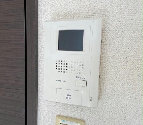 セキュリティ　モニター付きインターホン