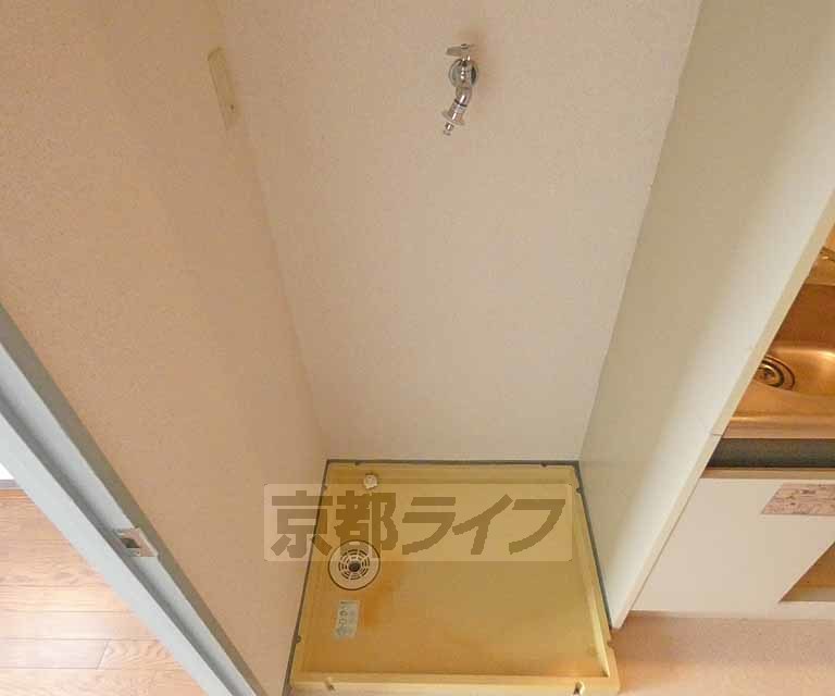 その他設備　洗濯機が置けます。