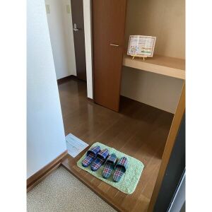 玄関　2020年入居前