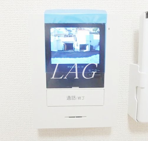 セキュリティ　モニター付きインターフォンです。