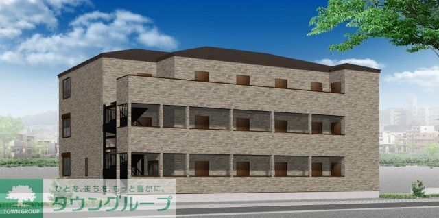 建物外観　※パース