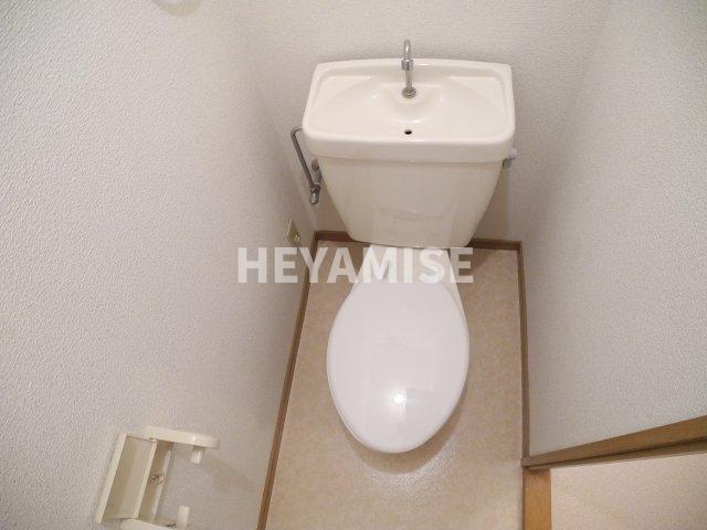 トイレ　※室内画像は別号室のもの