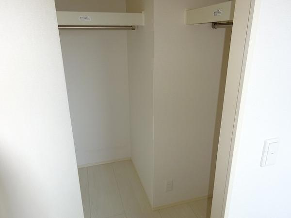 収納　ウォークインクローゼット！