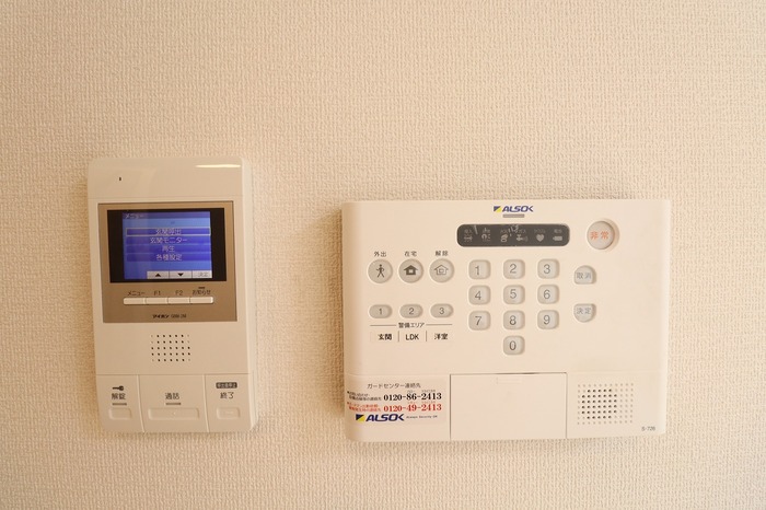セキュリティ　ALSOKホームセキュリティ搭載