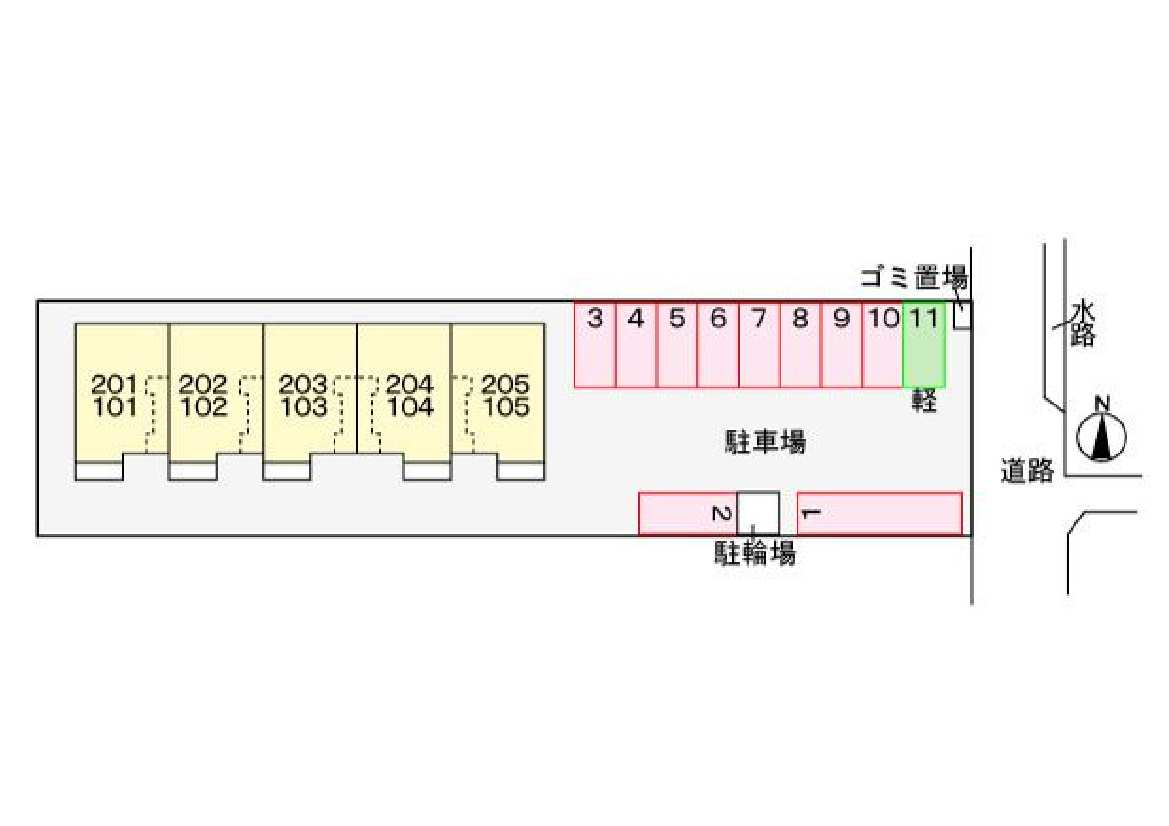 駐車場　駐車場