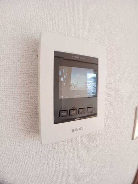 セキュリティ　モニター付きインターホン