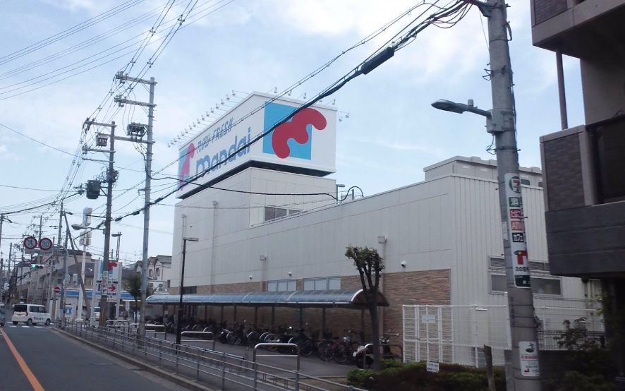 スーパー　万代 巽北店（スーパー）まで653m