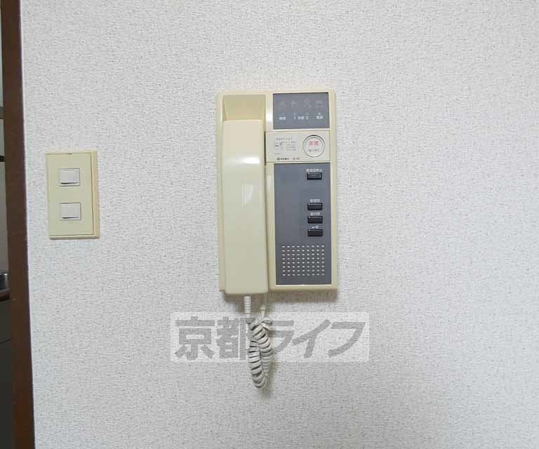 セキュリティ　・モニターはありません