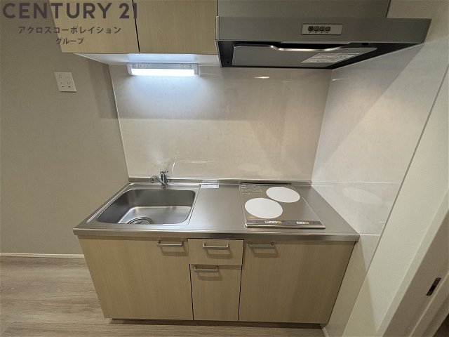 キッチン　2口IHで機能的なキッチンです！