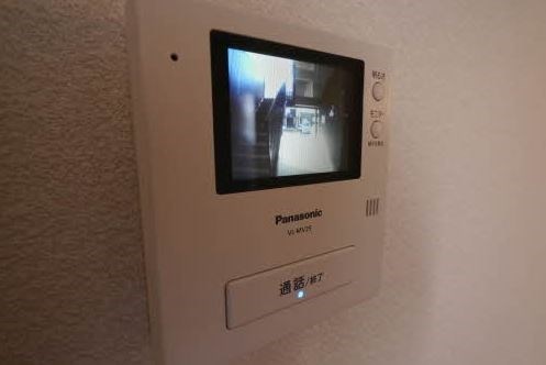 セキュリティ　顔が見えて安心ですね