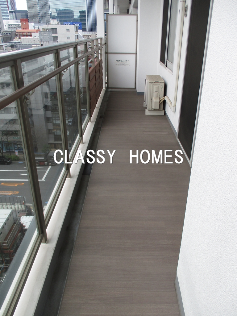 バルコニー　2005年竣工　パークタワー芝浦ベイワード　アーバンウイング