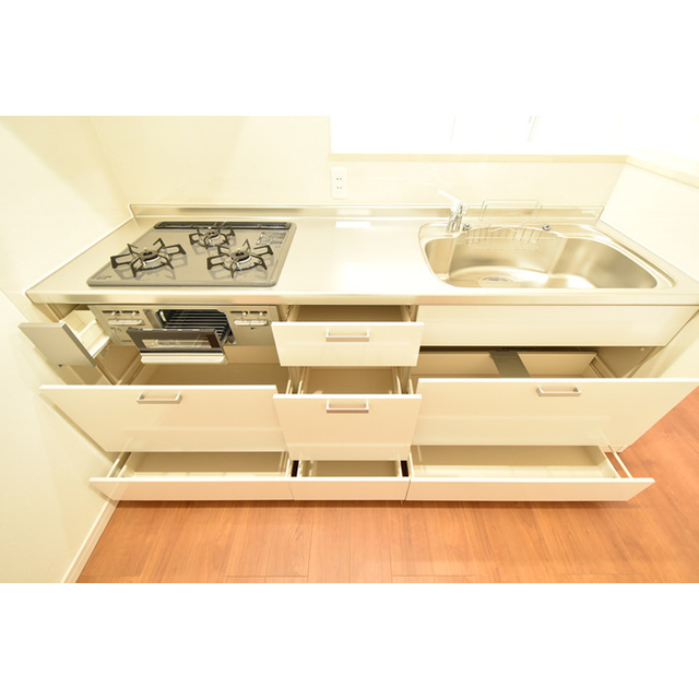 キッチン　当社提携の為、どこよりも安く安心してご契約することが可能