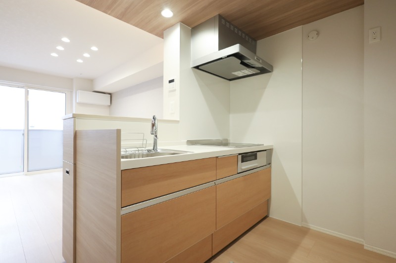 キッチン　図面と現状に相違がある場合には現状を優先