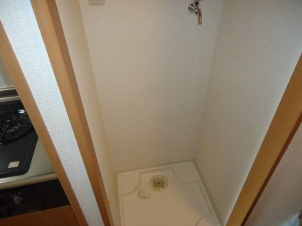 洗面設備　洗濯機置場