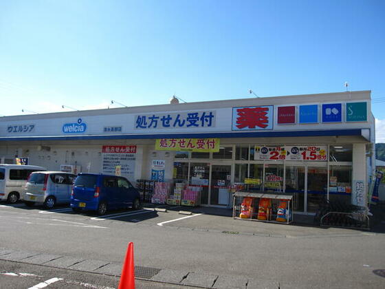スーパー　ウエルシア清水高部店（スーパー）まで714m