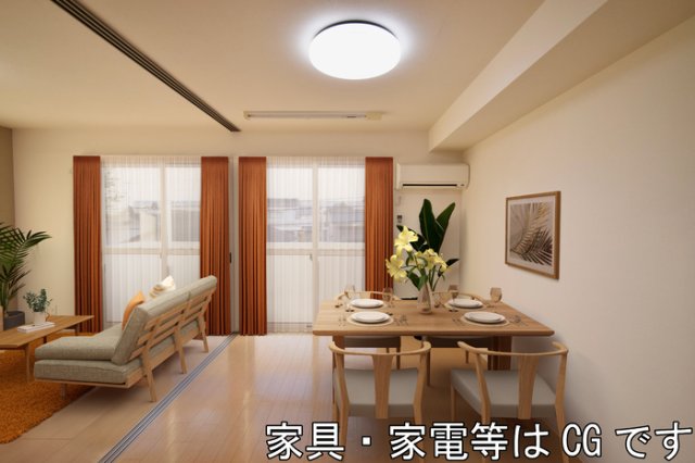 居室・リビング　使いやすい居間です