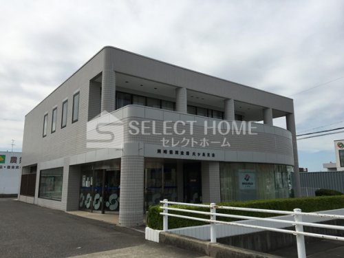 銀行　岡崎信用金庫六ッ美支店（銀行）まで75m