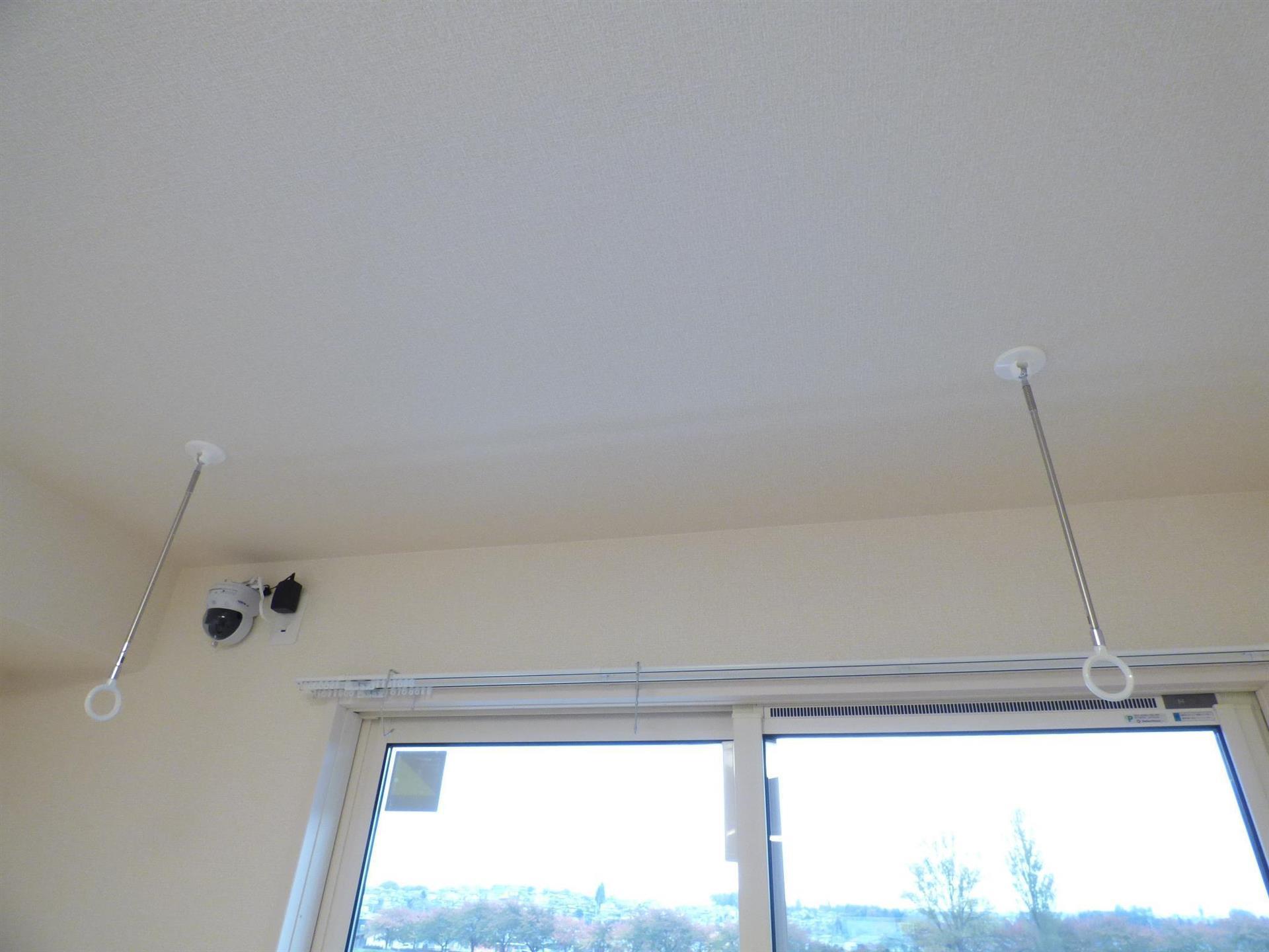 その他設備　室内物干し