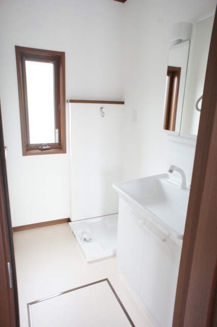 洗面設備　※前回募集時の写真です