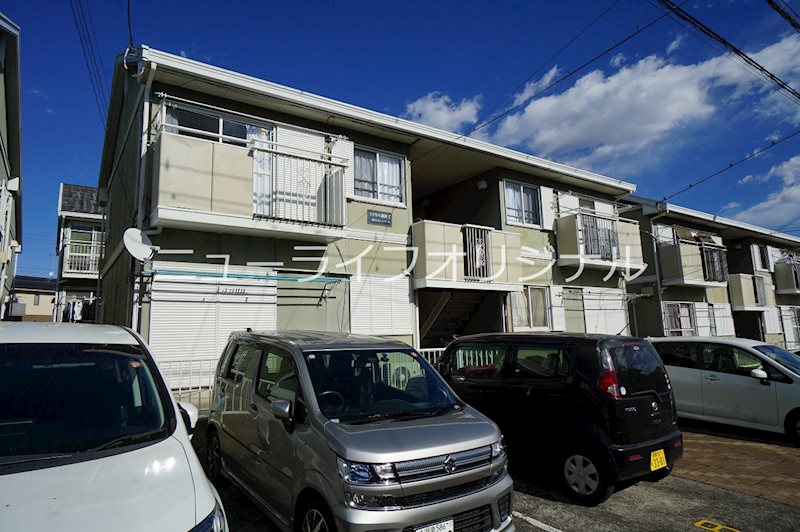 建物外観　積水ハウス施工のアパート、閑静な住宅街です