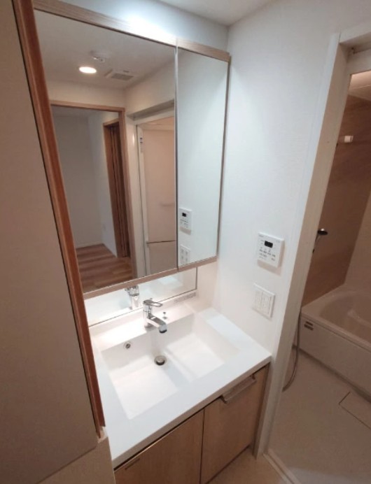 洗面設備　※こちらのお写真は他部屋になり参考写真です