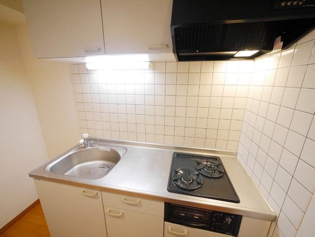 キッチン　★2口ガスコンロのシステムキッチン★