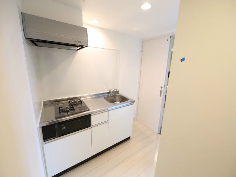 キッチン　システムキッチン（ガス2口コンロ付）