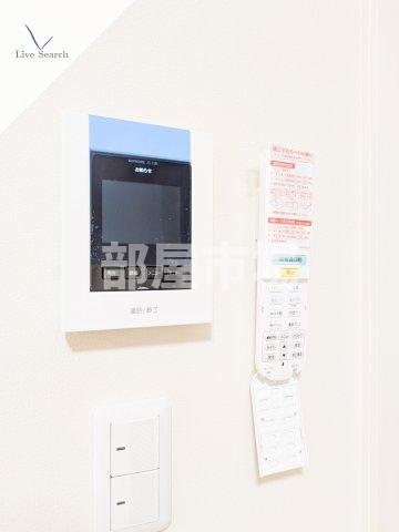セキュリティ　モニター付きインターホン