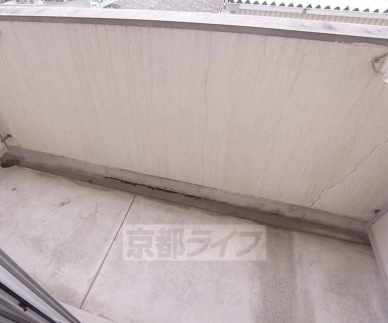 バルコニー　西向きのベランダです。