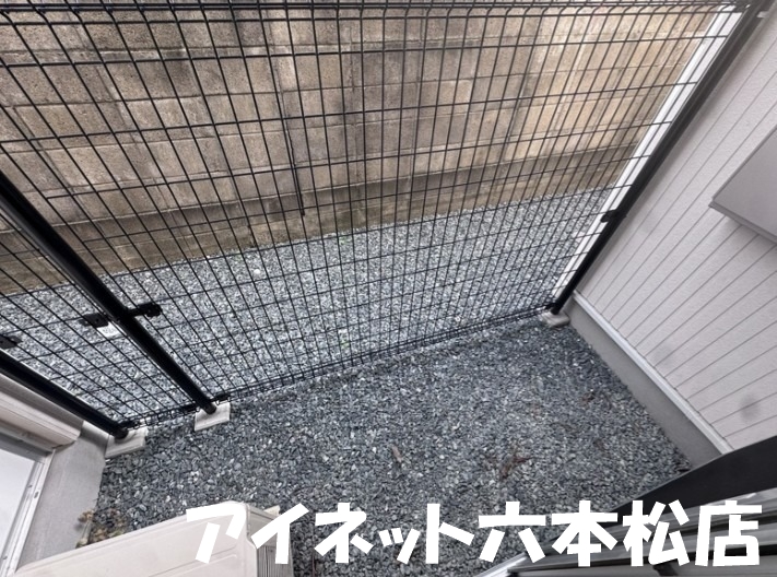 バルコニー　お洗濯物はこちらでどうぞ