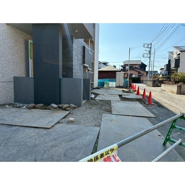 駐車場　建設中