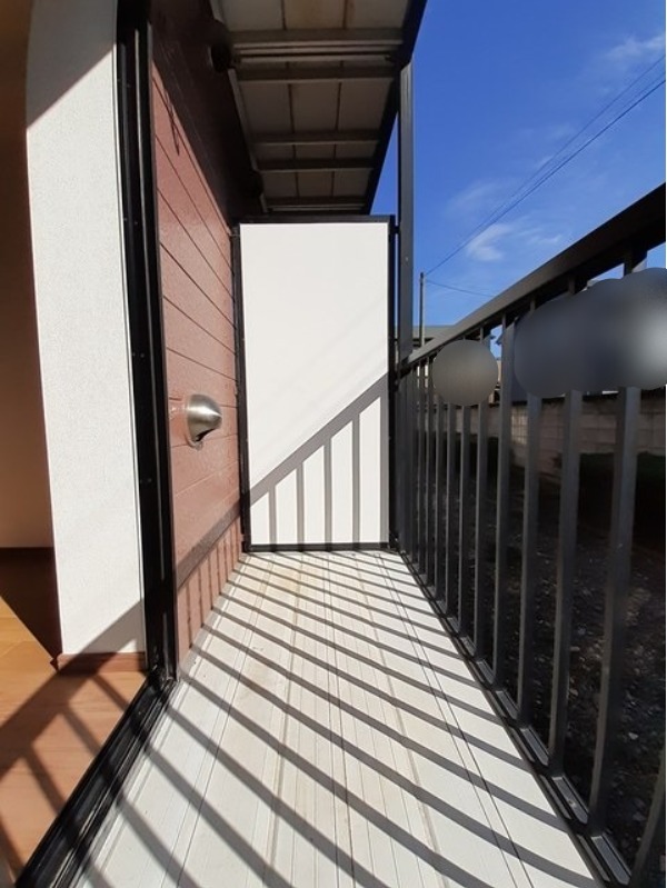 バルコニー　図面と現状に相違がある場合には現状を優先