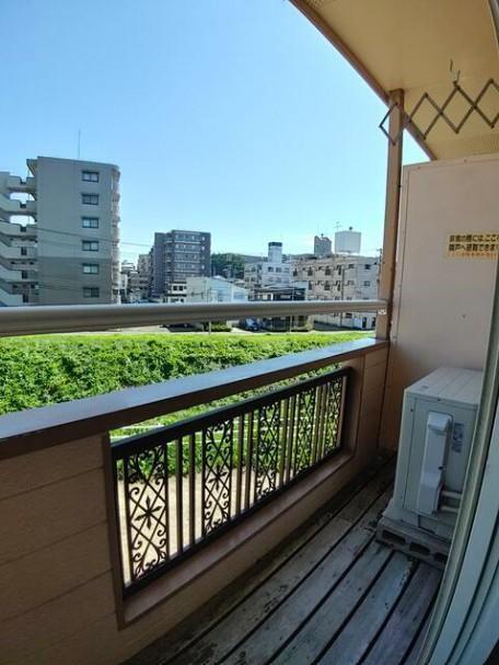 バルコニー　写真は別部屋です。