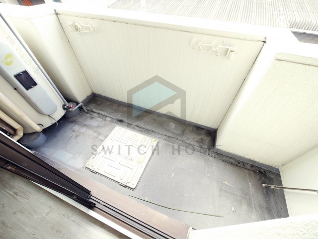 バルコニー　広々としたバルコニーです