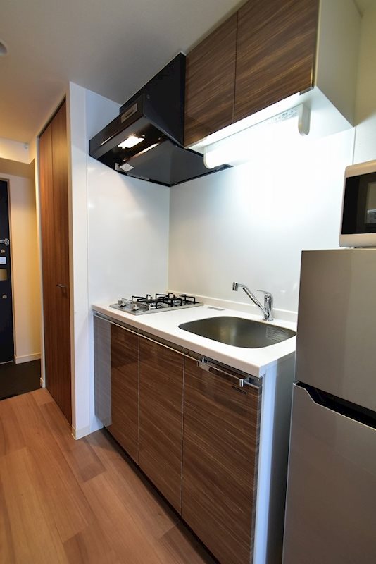 キッチン　写真はモデルルームです。