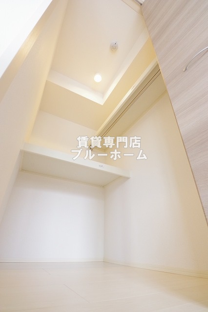 収納　大容量のウォークインクローゼット！