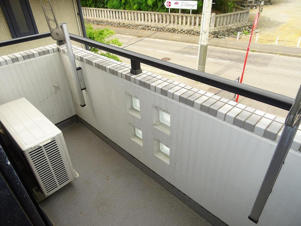 バルコニー　お洗濯に便利なバルコニーがあります☆