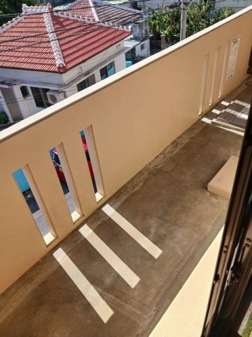 バルコニー　落ち着いた時間を過ごせるバルコニーです