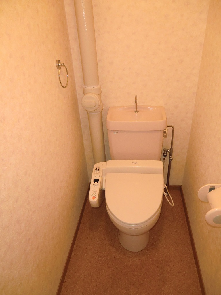 トイレ　ウォシュレット※別号室の写真になります。